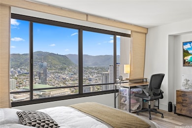 Bedding has been virtually staged.