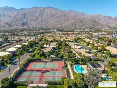 Rose Garden Tennis Courts Angle