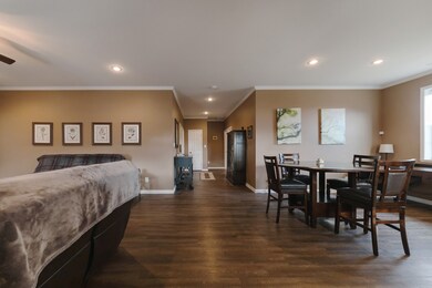 Luxury vinyl plank flooring