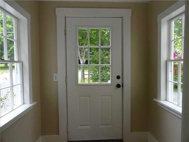 Entry. An energy saving plus, both...