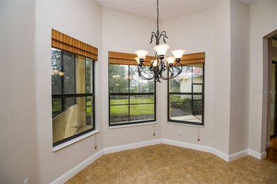 Casual eat-in kitchen with fantastic view out to lanai