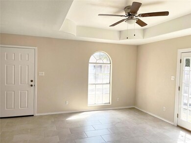 Entrance and living room