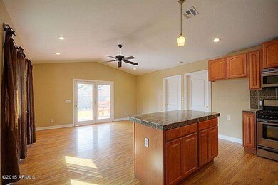 Family room off of the kitchen