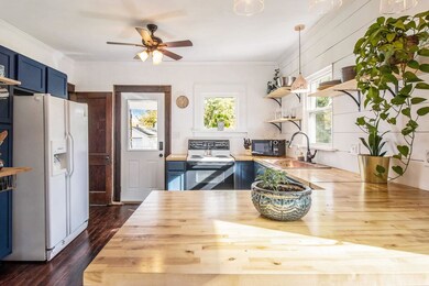 New Cabinets, Butcherblock Countertops & Hardwood 