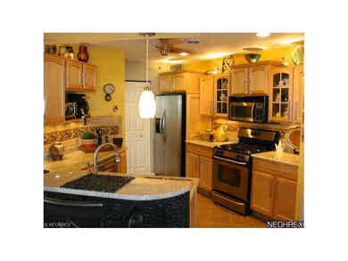 Upgraded Kitchen with Maple Cabinets, newer cerami