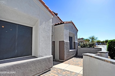 Courtyard to south