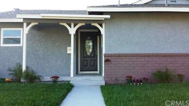 Front of the house and main entrance.  New contemp
