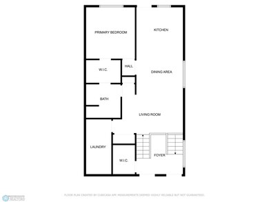 Upper level Floorplan