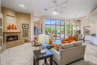 Cozy Fireplace in Family Room