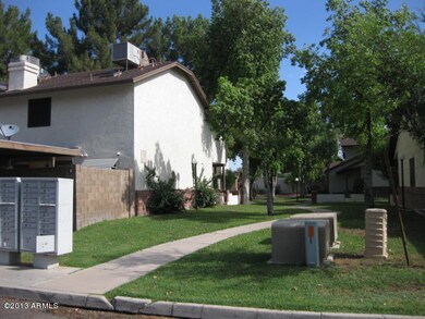 Back of Unit at Mailboxes