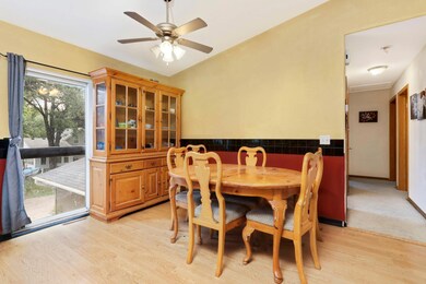 Dining room off the kitchen