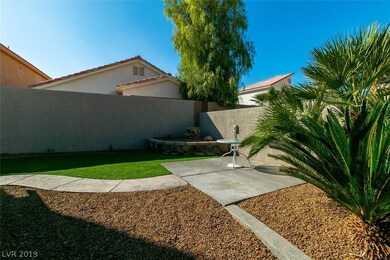 Back yard view from side gate