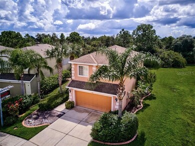 Arial view of home
