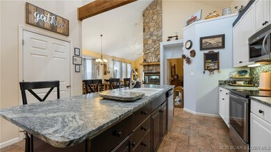 Beautifully updated kitchen with quartz countertop