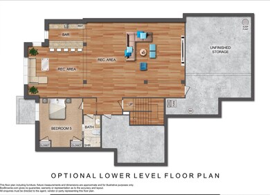 Optional Lower Level with Guest Suite