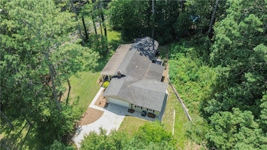 Aerial view of property and surrounding area