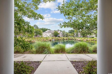 View of yard featuring a water view