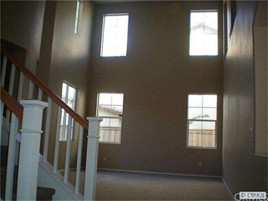 Living Room with High Ceilings