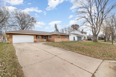 Light tree coverage but nice front yard.