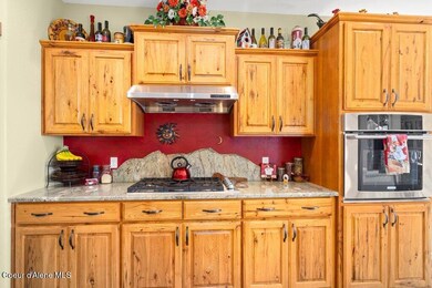 Custom Hickory Cabinets with Granite Cou