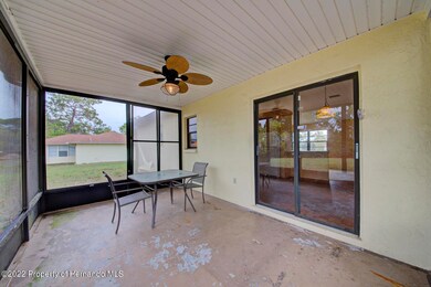Back Patio off Dining Area