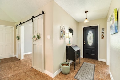 Tile Floors Throughout: Durable and elegant tile flooring extends through every room for easy care and a cohesive look.