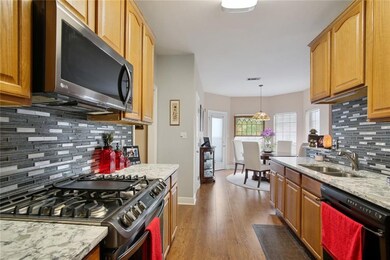 Kitchen from garage View