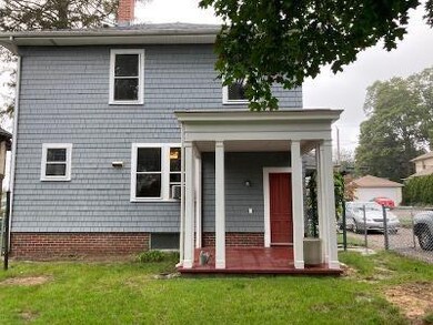Rear Covered patio