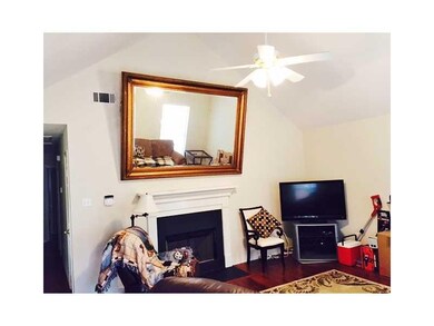 Den/Family/Great Room. Living area has nice wood l