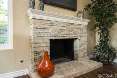 Fireplace detail