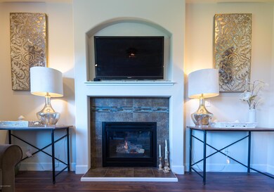 Built-in & Fireplace