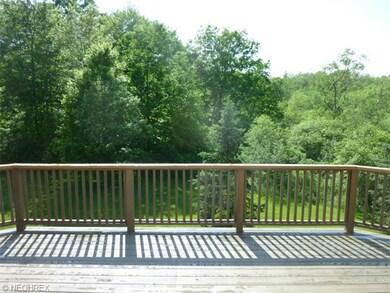 Wooded view from deck