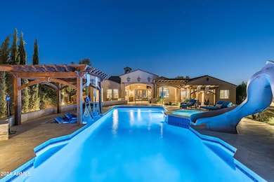Rear Exterior Twilight