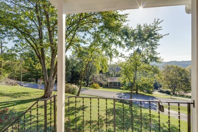 Peaceful views of the rolling countryside from your front door.