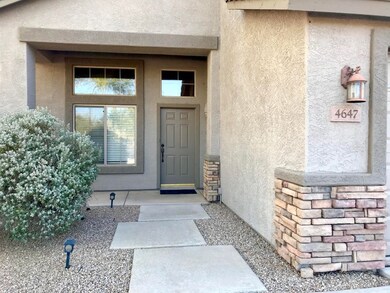 Covered porch entry