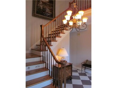 The 2-story foyer when you first walk in is just b