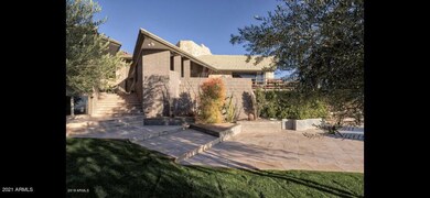 House view from yard