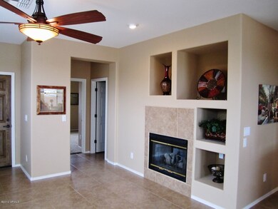 Elegant niches and entertainment center