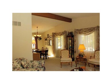 Living Room. Large formal living and dining rooms.