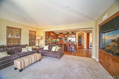 Open Concept Family Room looking into the kitchen.