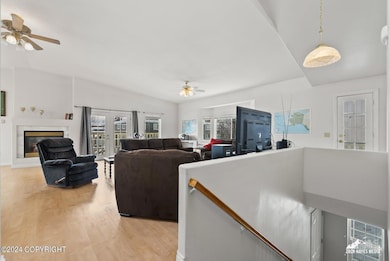 Unit A upper level open living