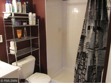 Lower Level 3/4 bath with tile surround