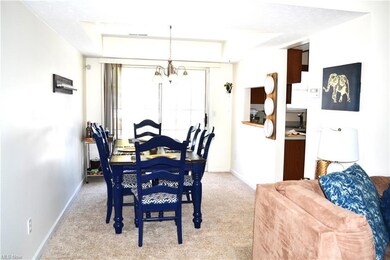 Dining room opens to the kitchen!