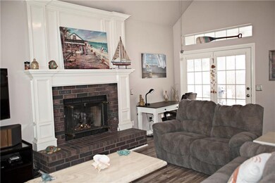 View of living room from entryway