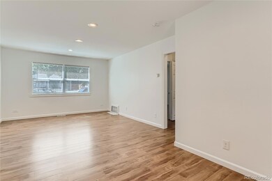 Living room view from dining area