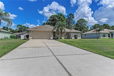 Huge driveway! Park your boat, RV or trailer for there is NO HOA!  Lots of parking for your guests!