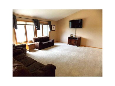 Family Room. Large open family room with a vaulted