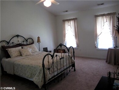 Master Bedroom - Vaulted Master Bedroom with His a