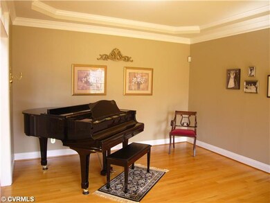 Living Room - Formal living room with trey ceiling