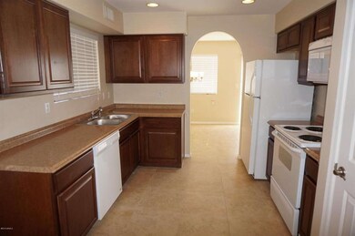 Kitchen with New Tile Floors